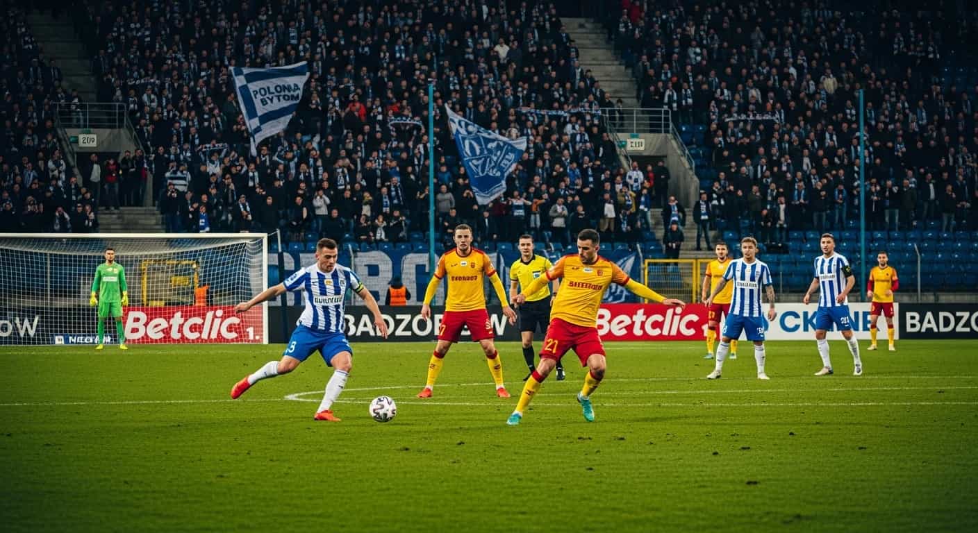 Polonia Bytom podejmuje Znicz Pruszków w kluczowym meczu Betclic 1. Ligi