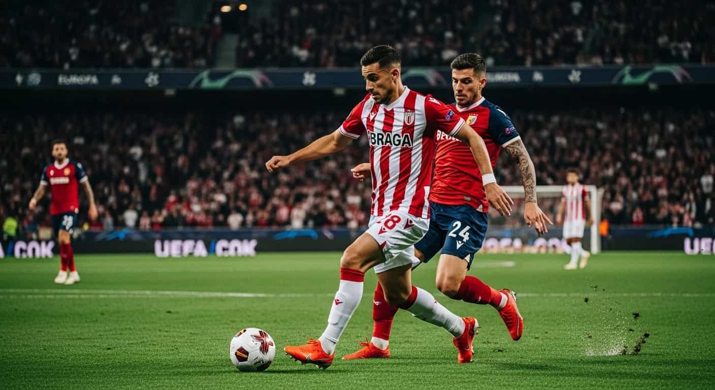 Braga podejmie Crvenę Zvezdę w kluczowym meczu Ligi Europy