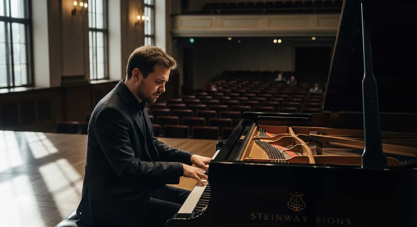 Piotr Alexewicz jedynym Polakiem w porannej sesji Konkursu Chopinowskiego 2025