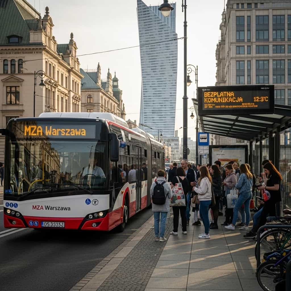 Dzień bez Samochodu w Warszawie - darmowa komunikacja publiczna jako zachęta do zmiany nawyków