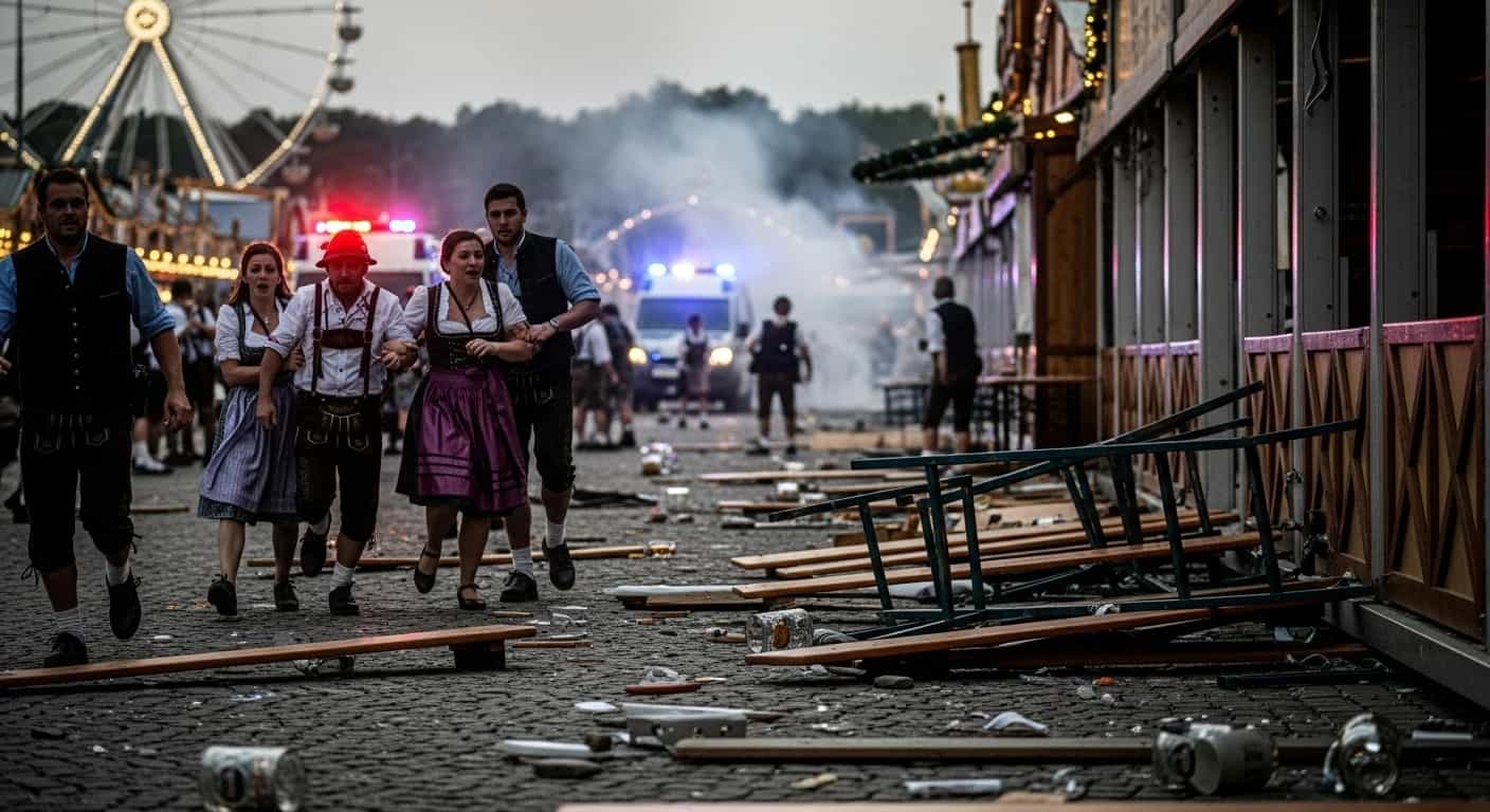 Tragiczne wydarzenia w Monachium podczas Oktoberfest - eksplozje, strzelanina i śmierć wstrząsnęły niemieckim miastem