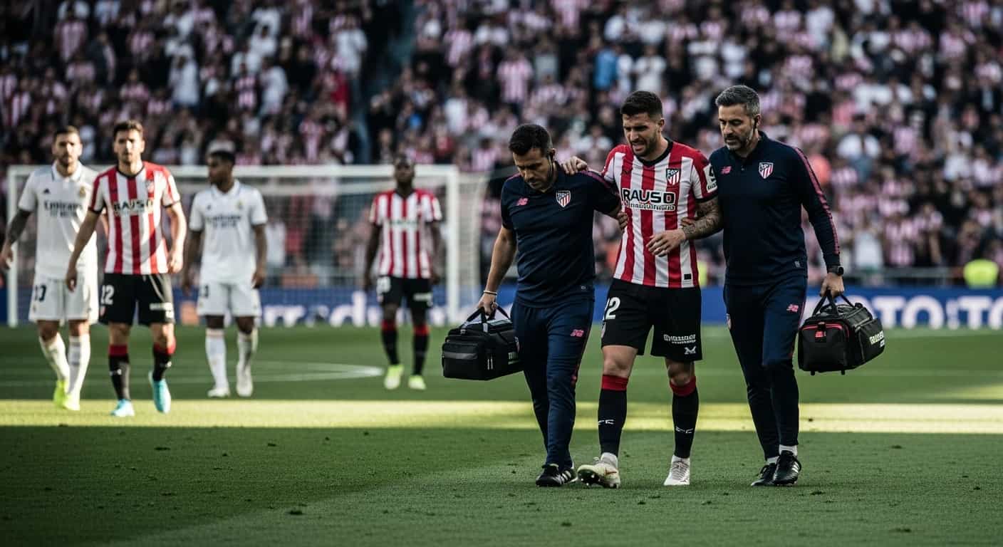 Rayo Vallecano remisuje z Realem Madryt bezbramkowo w pierwszej połowie - Pedro Díaz opuszcza boisko z kontuzją