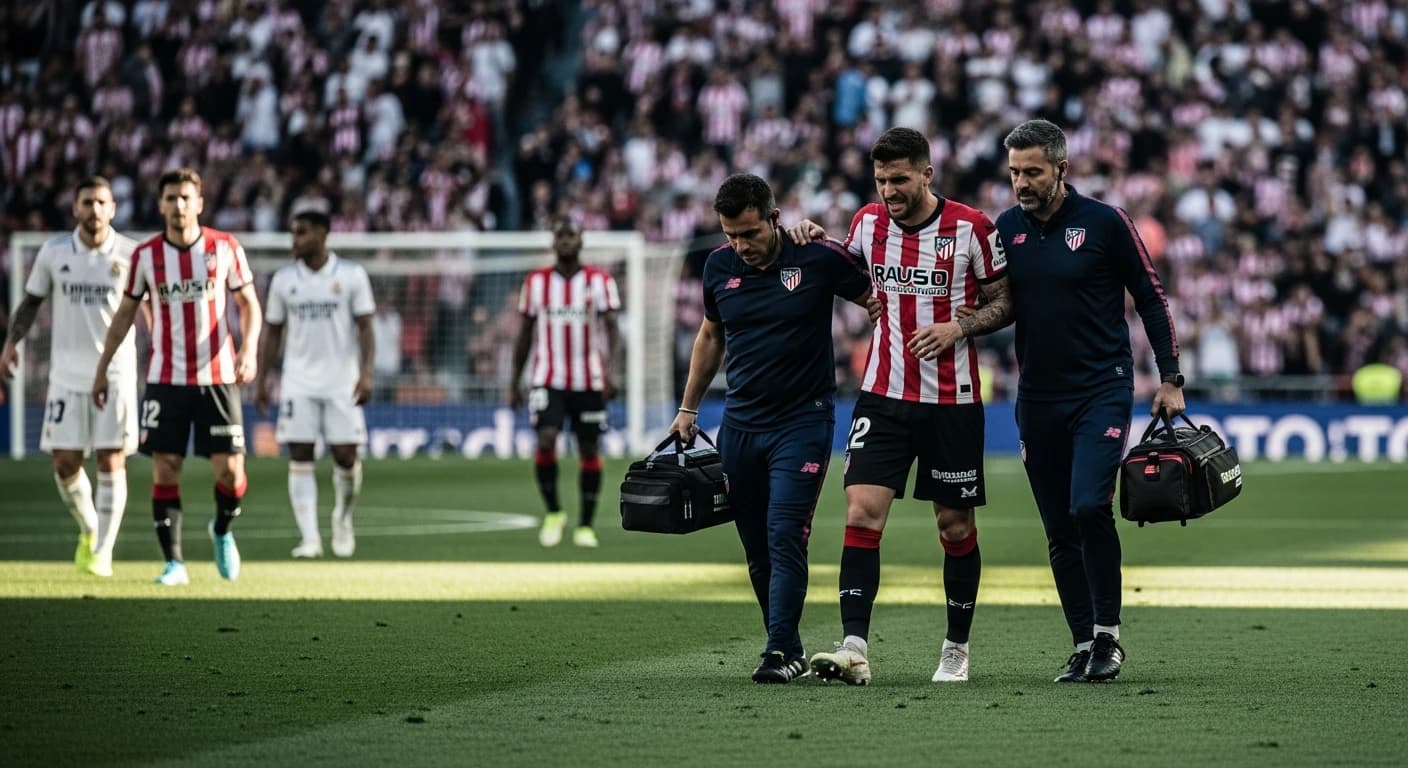 Rayo Vallecano remisuje z Realem Madryt bezbramkowo w pierwszej połowie - Pedro Díaz opuszcza boisko z kontuzją