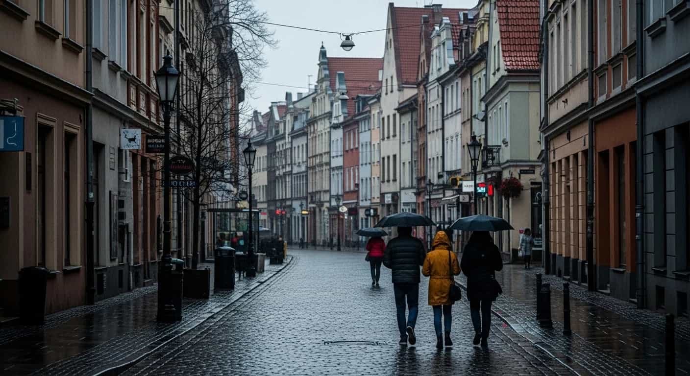 Pogoda w Kielcach - pochmurna aura z opadami deszczu na najbliższe dni