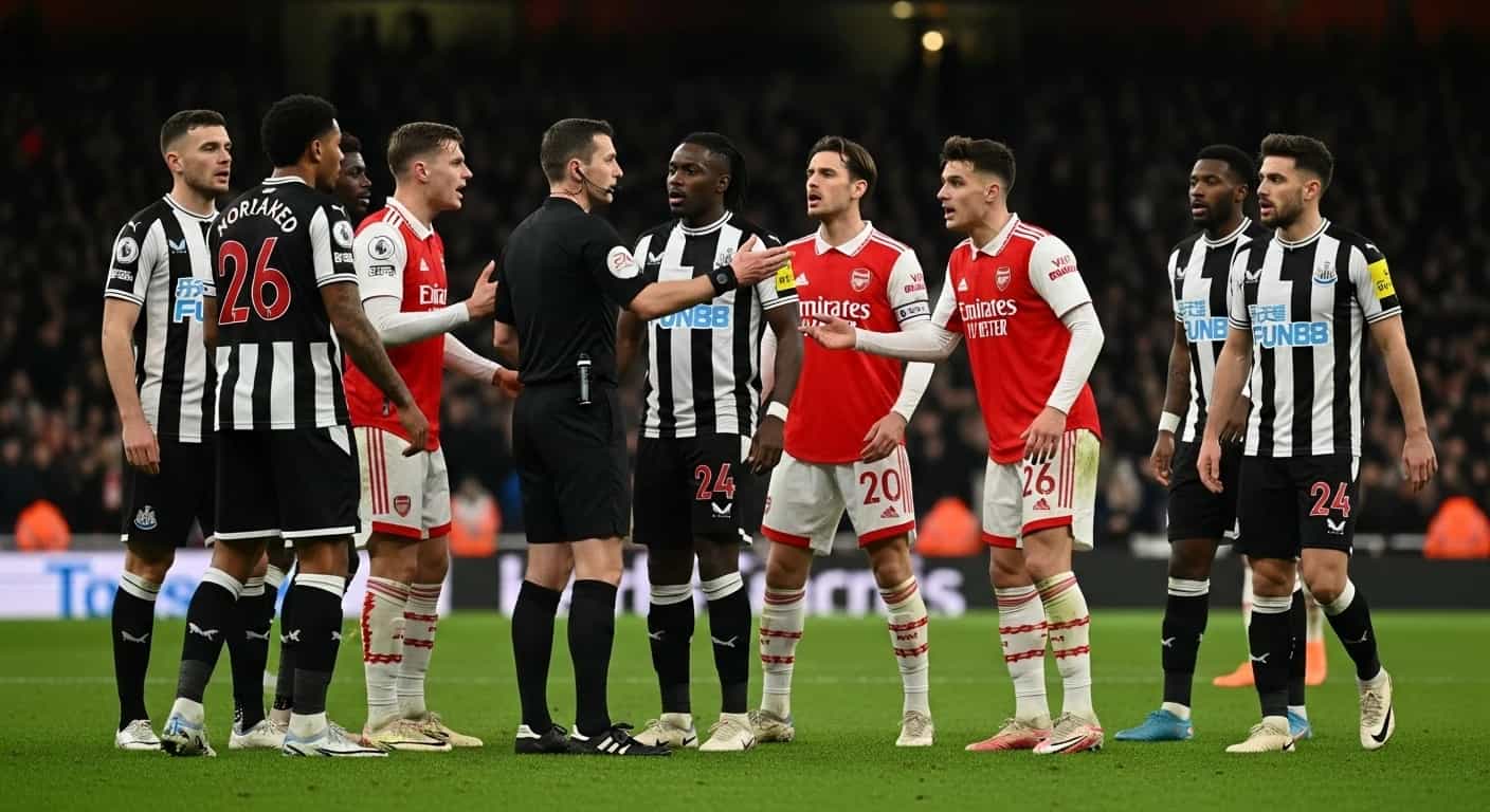 Arsenal remisuje z Newcastle 0-0 po kontrowersyjnej decyzji VAR na St. James' Park