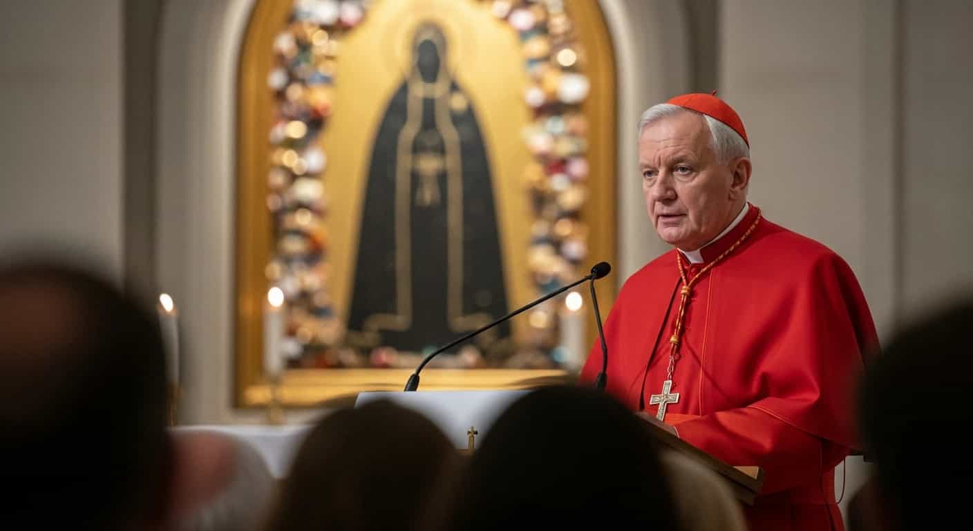 Kardynał Dziwisz z wizytą w amerykańskiej Częstochowie - przesłanie o świętości i dziedzictwie Jana Pawła II