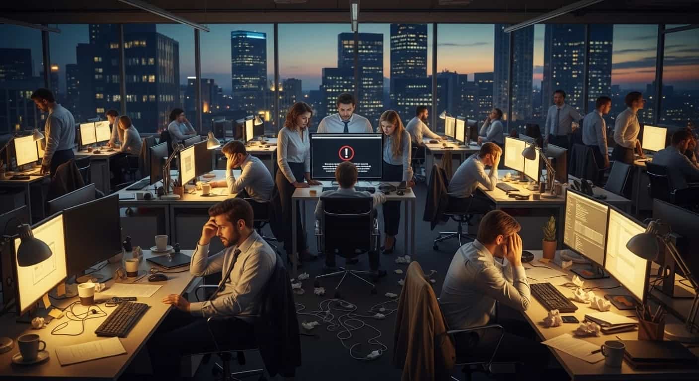 Globalna awaria Microsoftu sparaliżowała tysiące użytkowników na całym świecie