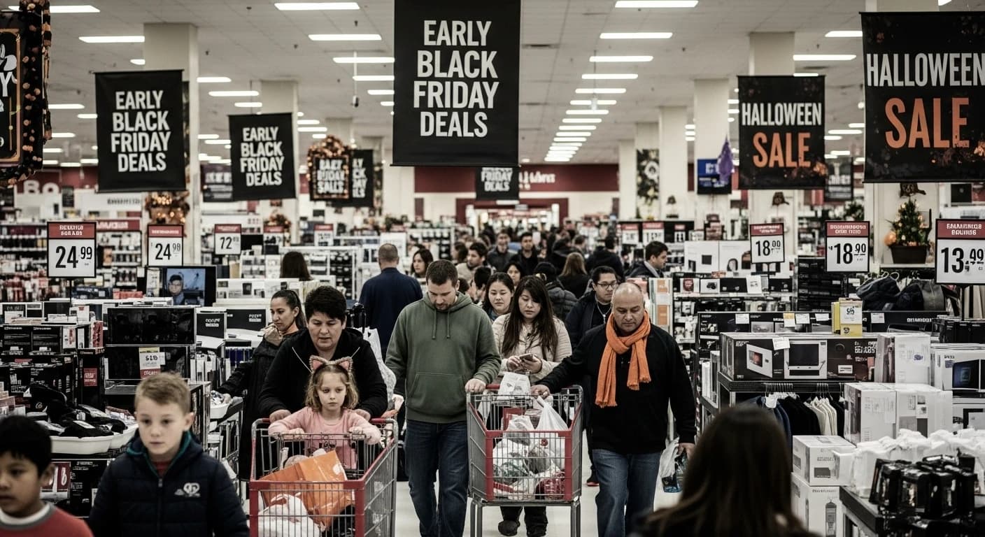Najwcześniejszy Black Friday w historii - wyprzedaże rozpoczynają się już w Halloween