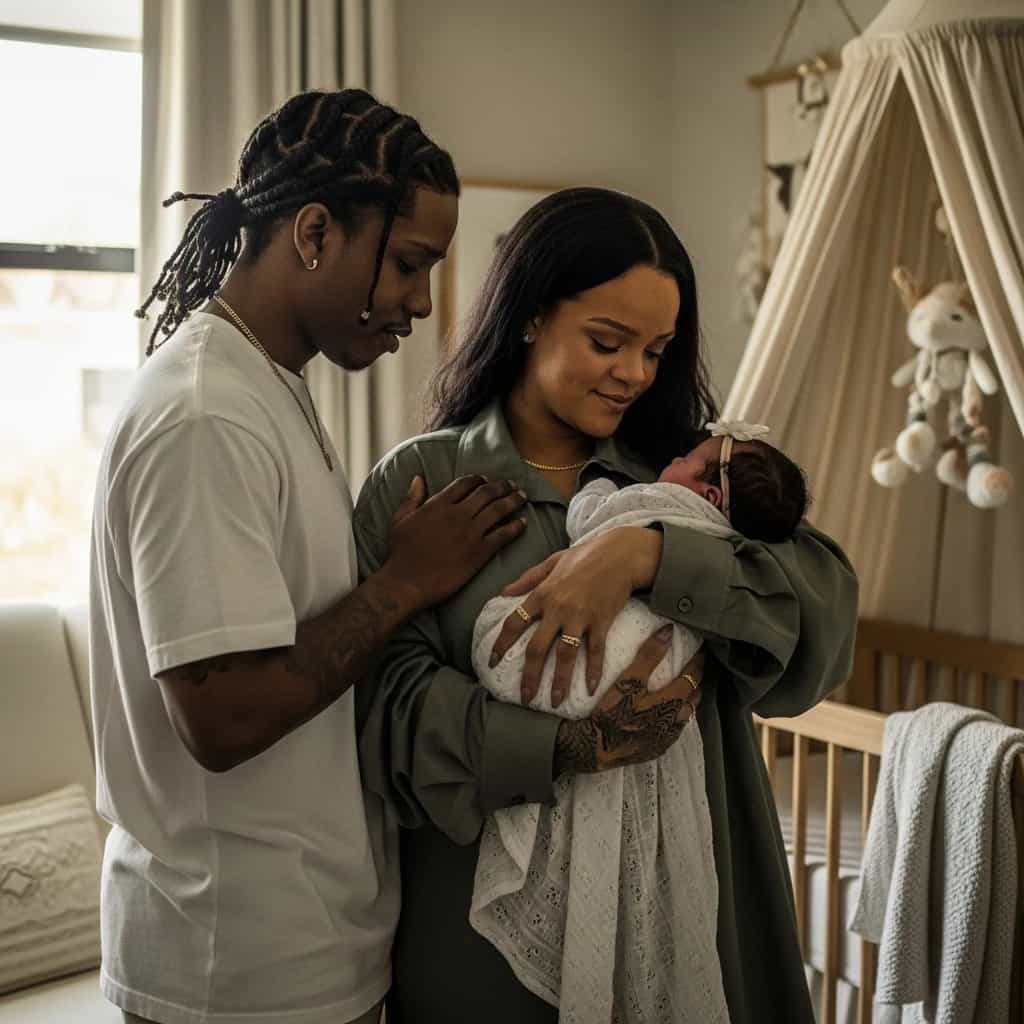 Rihanna i A$AP Rocky powitali na świecie trzecie dziecko - córkę Rocki