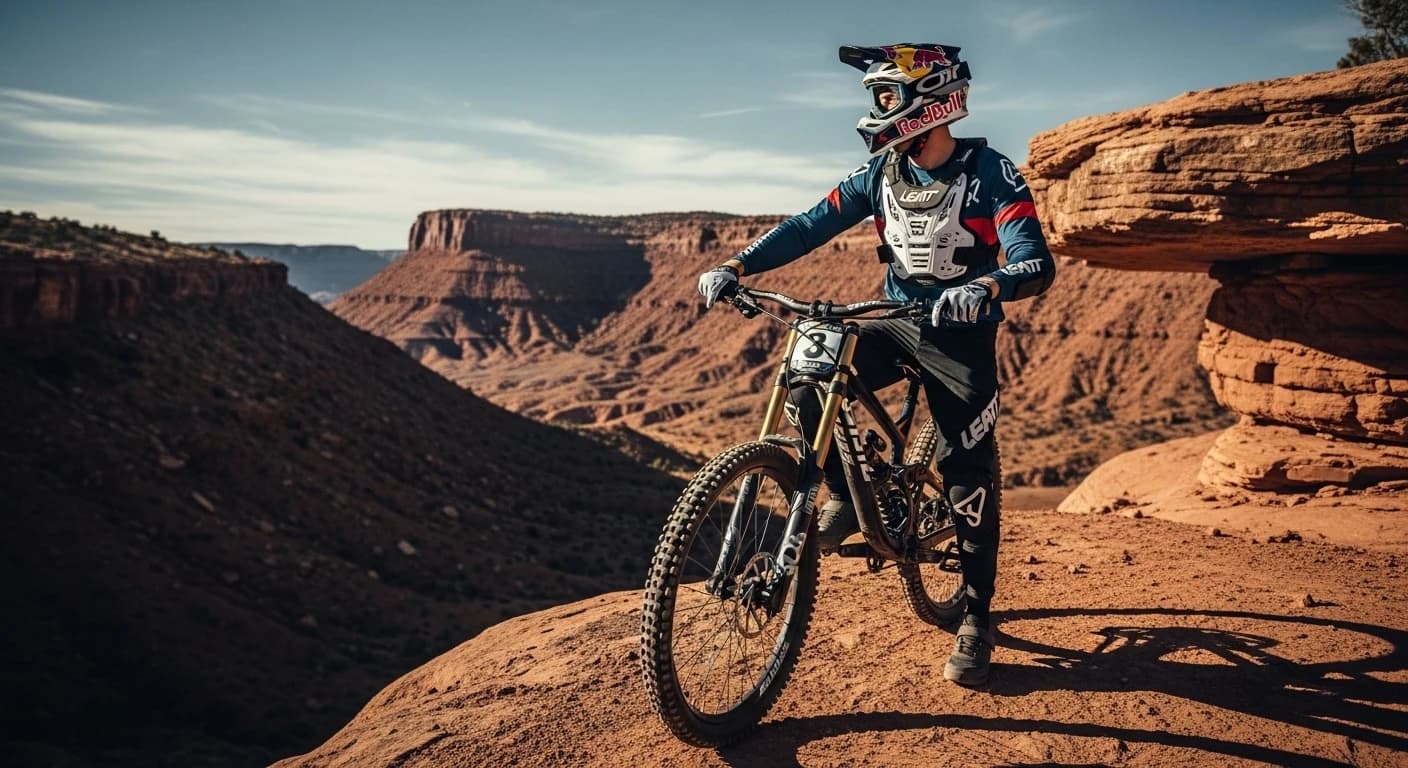 Szymon Godziek gotowy do walki na Red Bull Rampage 2025 - Polski freerider z nową kolekcją Leatt