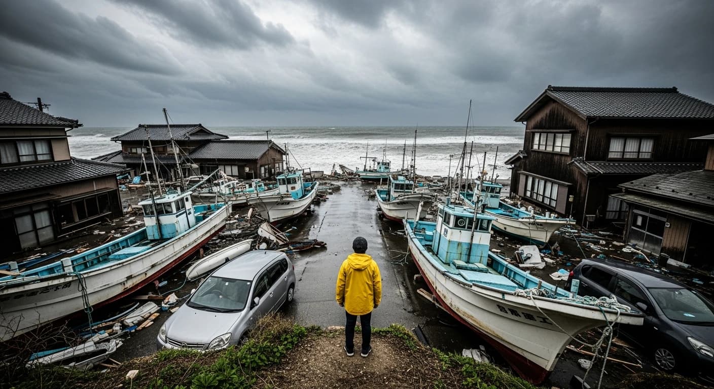 Seria trzęsień ziemi u wybrzeży Japonii wywołała ostrzeżenie tsunami