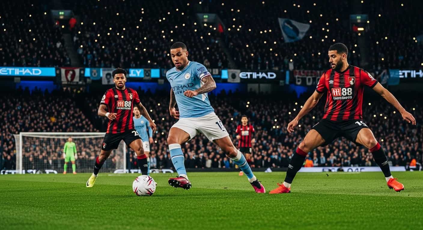 Manchester City podejmuje Bournemouth w kluczowym meczu Premier League