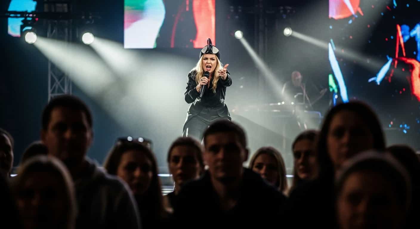 Kontrowersyjny występ Sarsy na koncercie Polska na TAK wywołał burzę w sieci