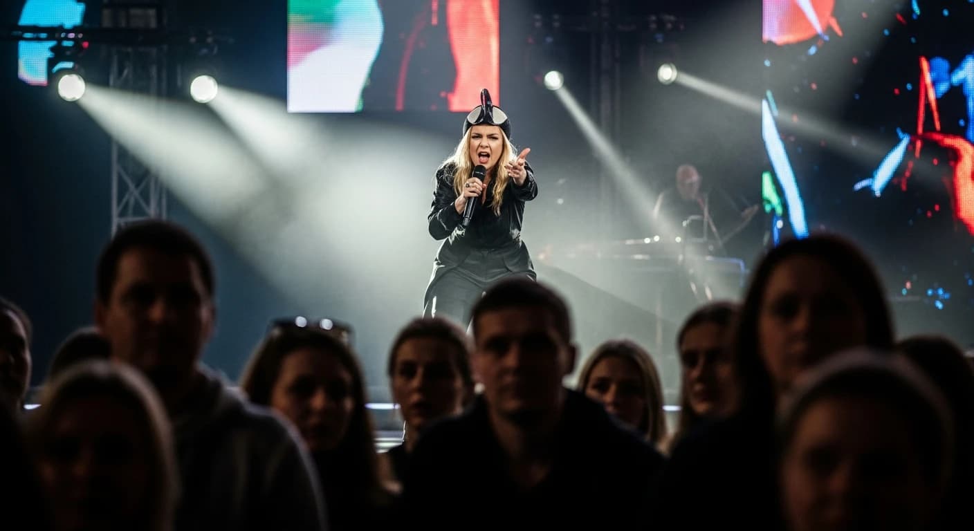 Kontrowersyjny występ Sarsy na koncercie Polska na TAK wywołał burzę w sieci