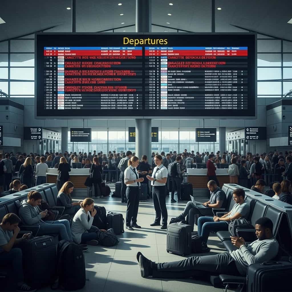 Cyberatak ransomware sparaliżował europejskie lotniska - tysiące pasażerów dotkniętych zakłóceniami