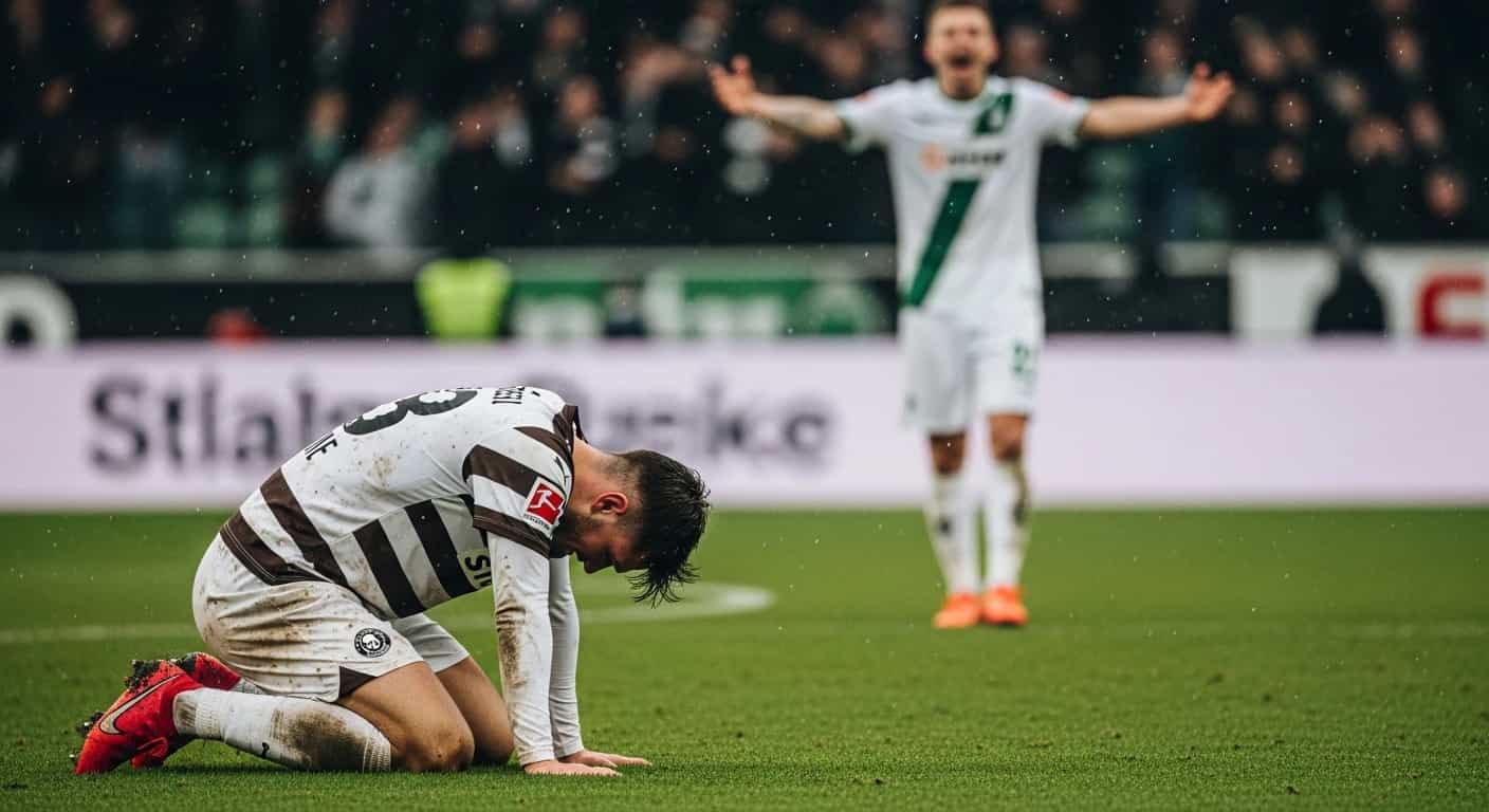 St. Pauli przegrywa z Borussią Mönchengladbach 0:3 w walce o utrzymanie