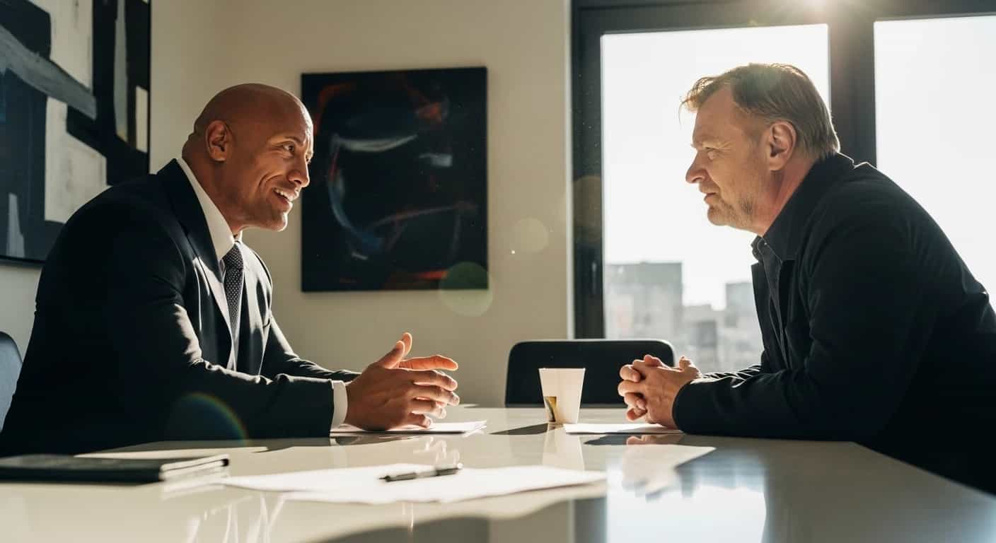 Dwayne Johnson zdobywa uznanie Christophera Nolana za rolę w "The Smashing Machine"