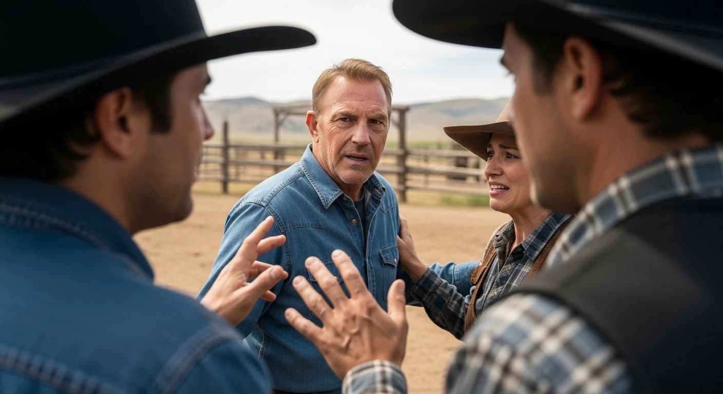 Skandal na planie Yellowstone - gwiazdy serialu potwierdzają fizyczną kłótnię z Kevinem Costnerem