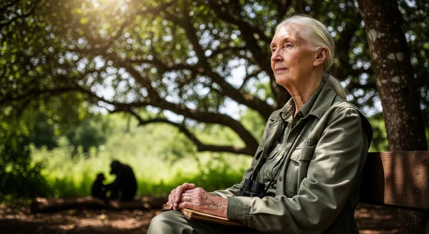 Jane Goodall, rewolucyjna badaczka szympansów i obrończyni praw zwierząt, zmarła w wieku 91 lat
