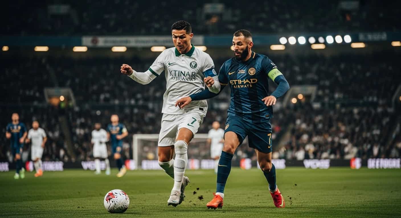 Al-Nassr zmierzy się z Al-Ittihad w 1/8 finału Pucharu Króla - Ronaldo kontra Benzema