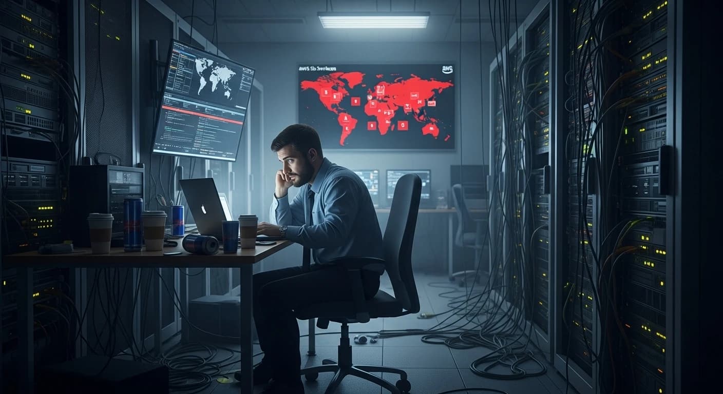 Awaria Amazon Web Services paraliżuje tysiące stron internetowych na całym świecie