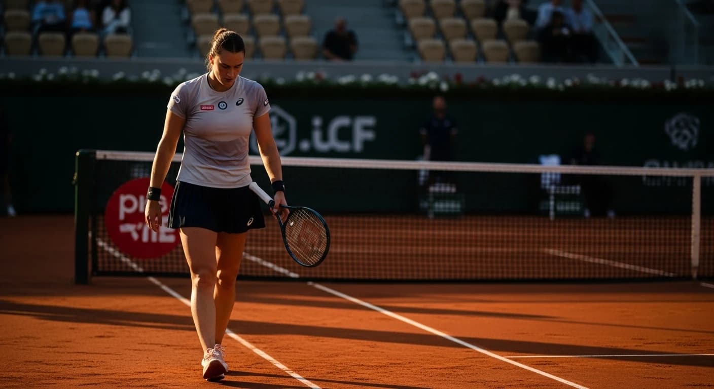 Sabalenka przegrała z niżej notowaną rywalką w Wuhan po miesięcznej przerwie