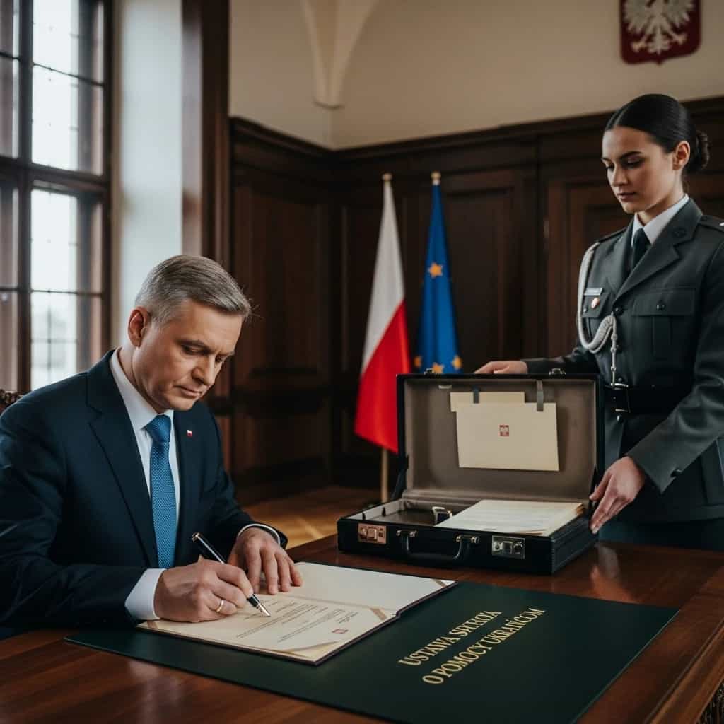 Prezydent Nawrocki podpisał ustawę o pomocy Ukraińcom - koniec świadczeń dla niepracujących