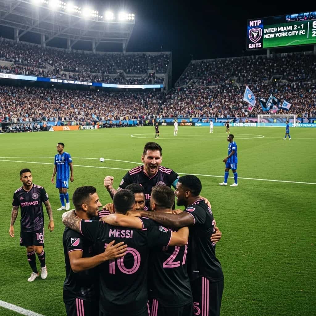Inter Miami może zapewnić sobie awans do playoffs w starciu z New York City FC