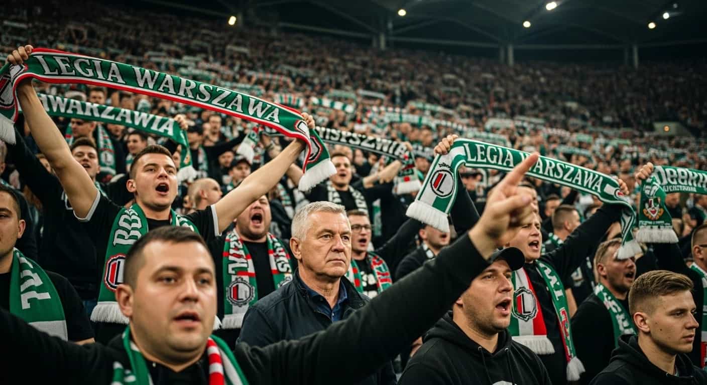 Janusz Waluś pojawił się na meczu Legii Warszawa. Kibice skandowali nazwisko skazanego mordercy