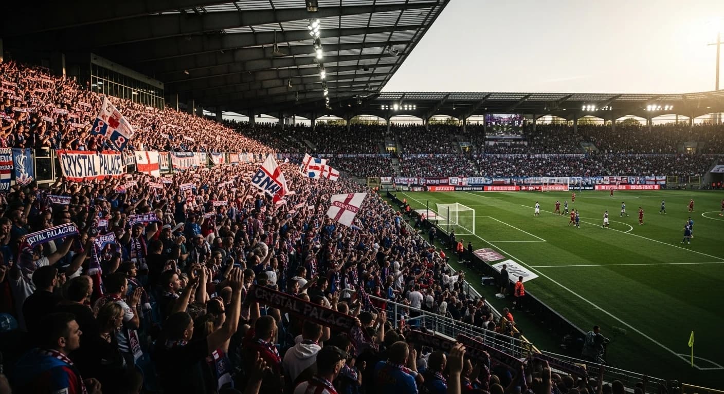 Dynamo Kijów przegrywa z Crystal Palace w Lublinie przy wsparciu trzech tysięcy angielskich fanów