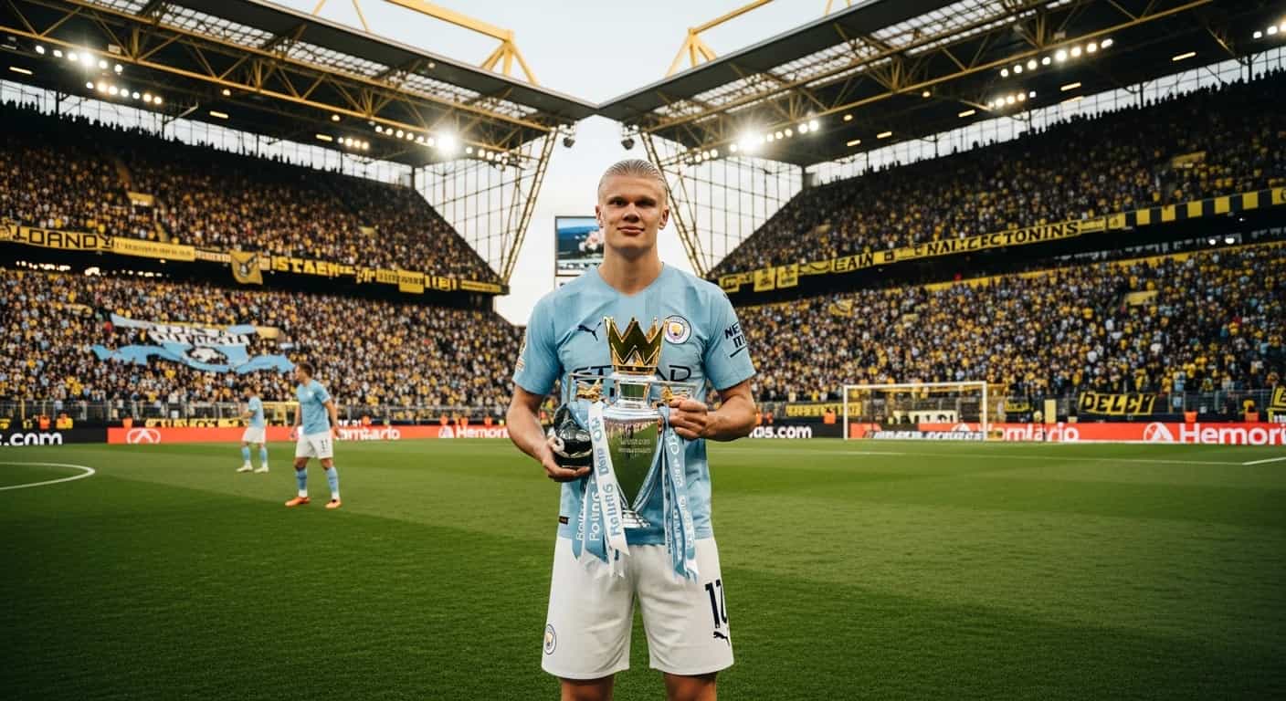 Haaland powraca do Dortmundu jako król strzelców Premier League