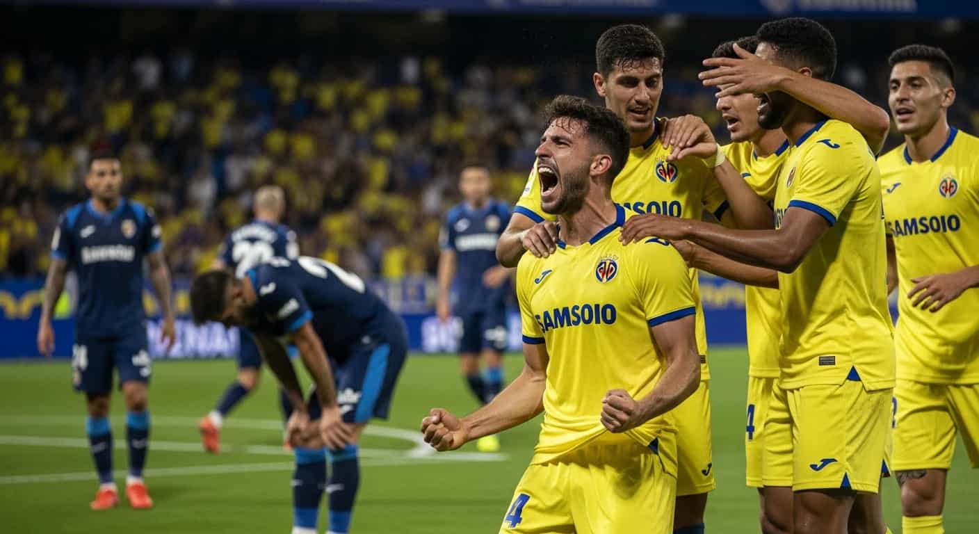 Villarreal prowadzi z Rayo Vallecano po pierwszej połowie dzięki golowi Gerarda Moreno