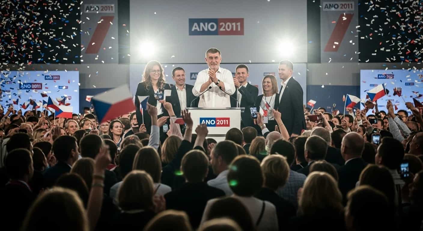 Wybory parlamentarne w Czechach: Andrej Babisz triumfuje z poparciem 34,6 procent