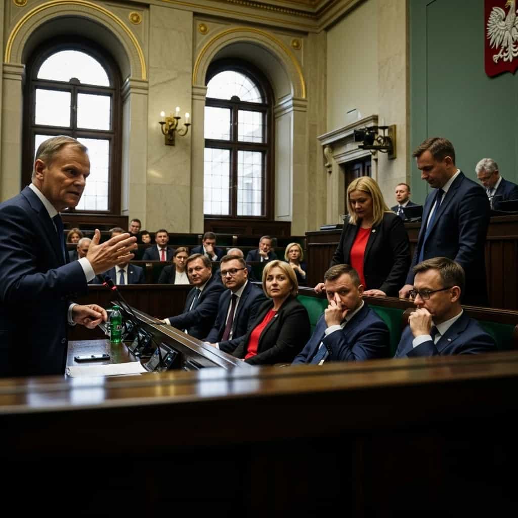 Sejm nie odrzucił prezydenckiego projektu CPK. Tusk grozi dymisjami po głosowaniu Polski 2050