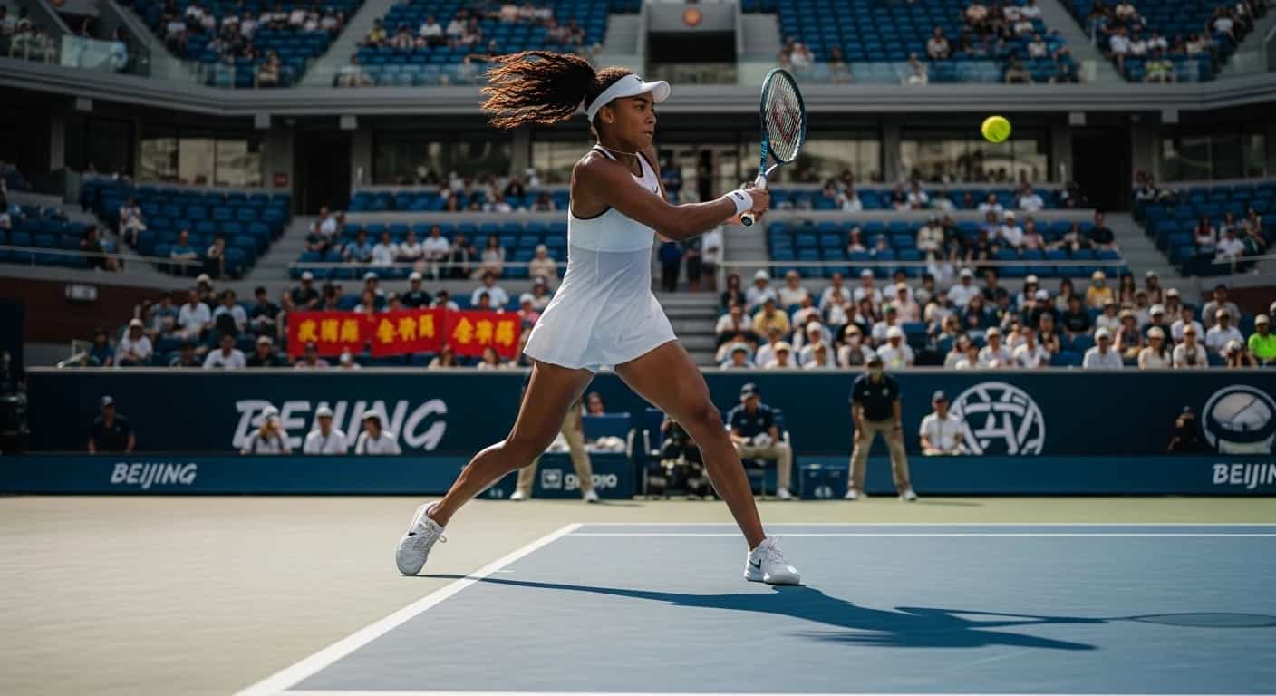Dramatyczne starcie w Pekinie zakończone awansem Gauff do ćwierćfinału