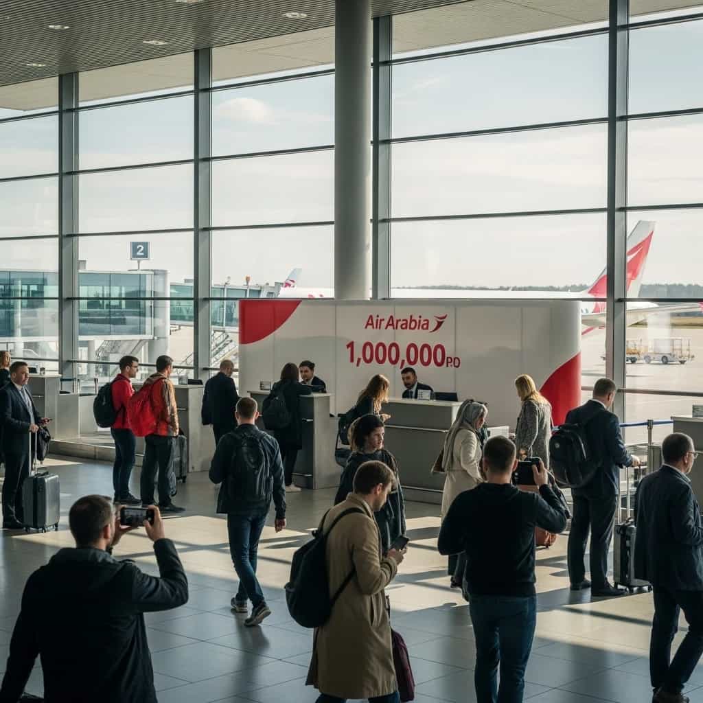 Air Arabia rozszerza działalność w Polsce z promocyjną ofertą na milion miejsc