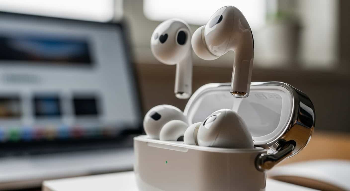 Apple AirPods Pro 3 - nowe słuchawki z tłumieniem hałasu i monitorowaniem tętna