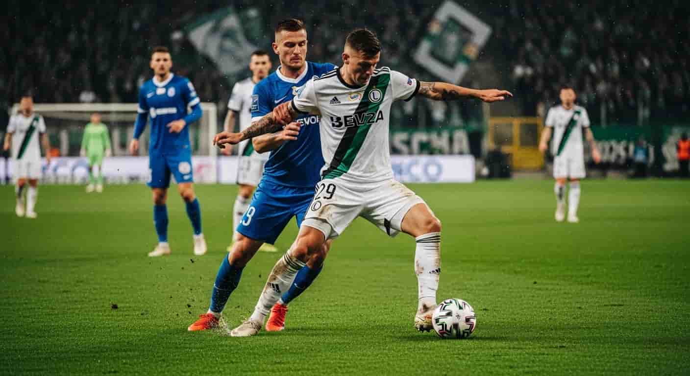 Legia Warszawa walczy o wyjście ze strefy spadkowej w meczu z Piastem Gliwice