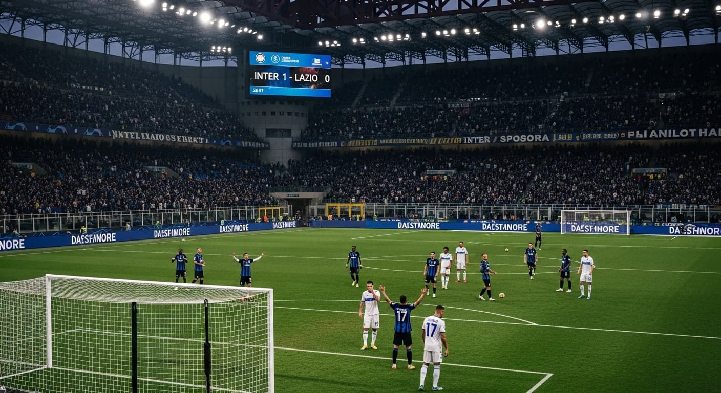 Inter pokonuje Lazio 1-0 w hicie Serie A na San Siro