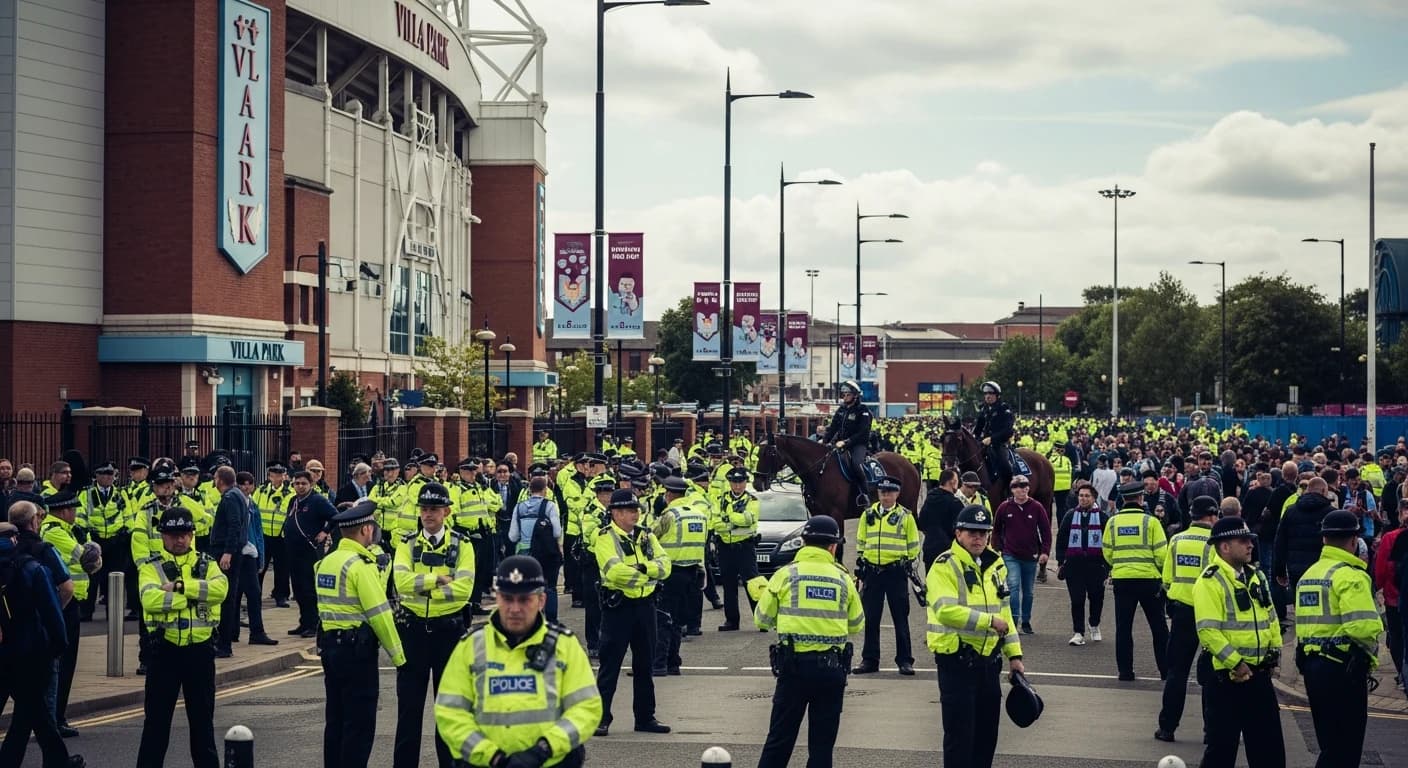 Ponad 700 policjantów zabezpieczy mecz Aston Villa z Maccabi Tel Awiw w Birmingham