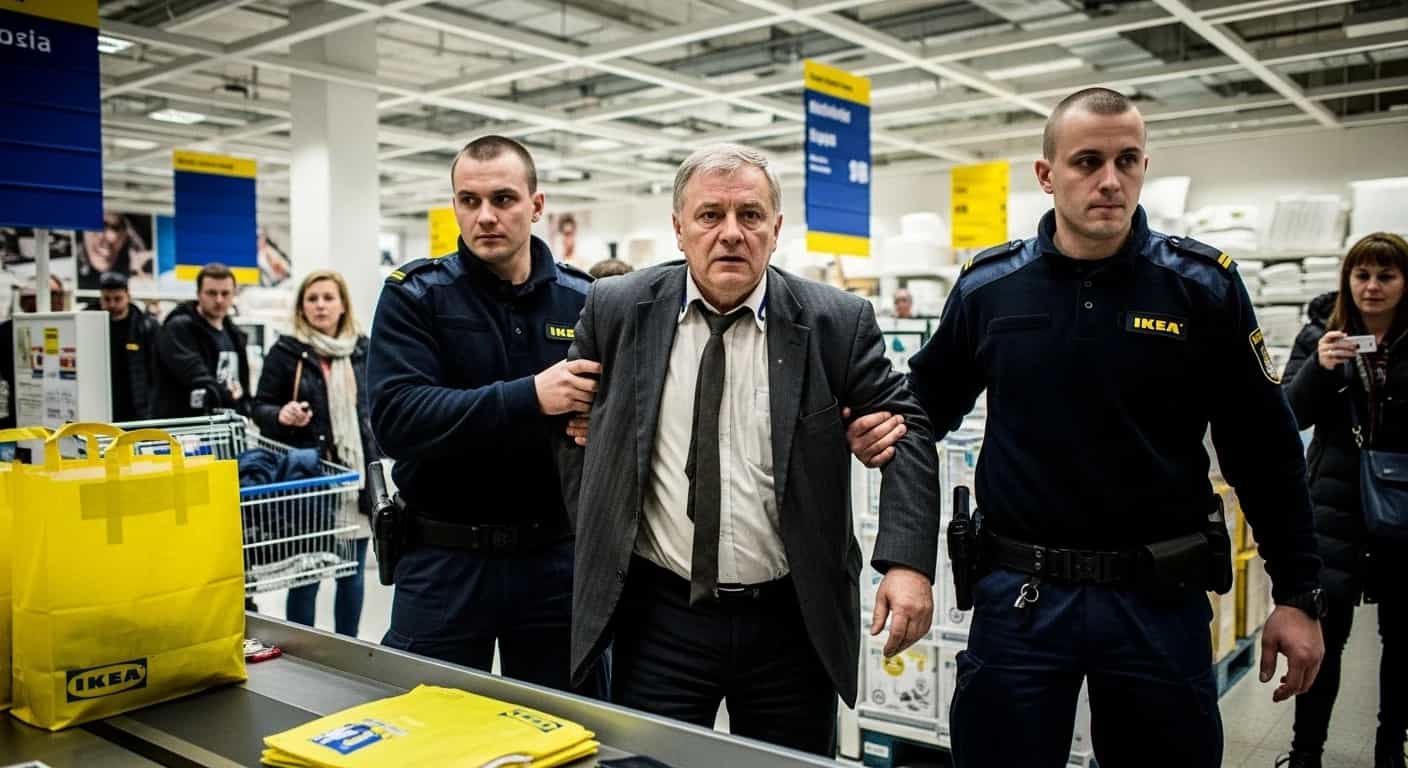 Konrad Berkowicz zatrzymany w IKEA za próbę wyniesienia towaru bez płacenia