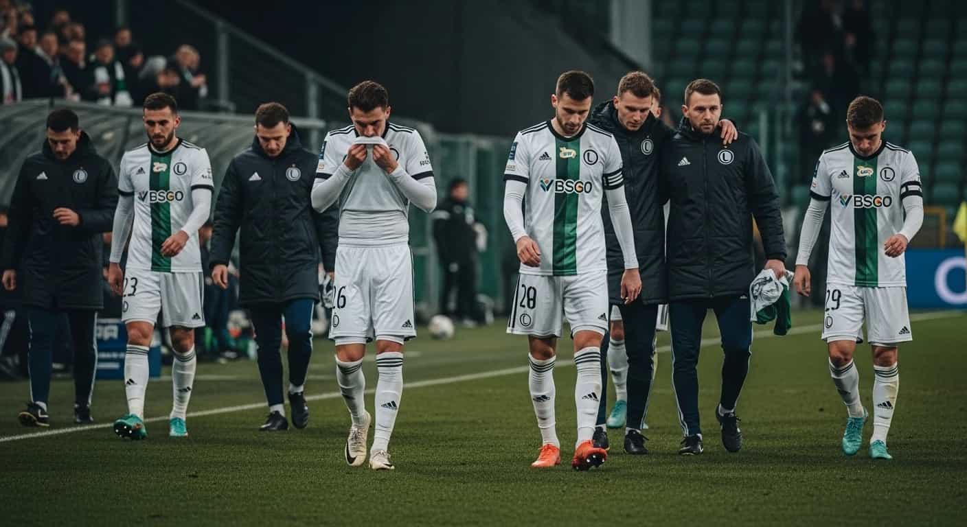Puchar Polski bez obrońcy tytułu - Legia Warszawa odpadła w 1/16 finału