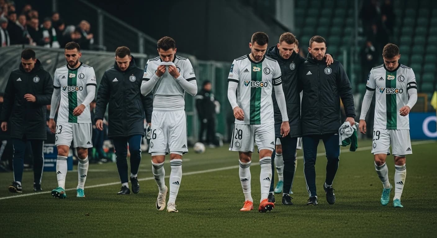 Puchar Polski bez obrońcy tytułu - Legia Warszawa odpadła w 1/16 finału