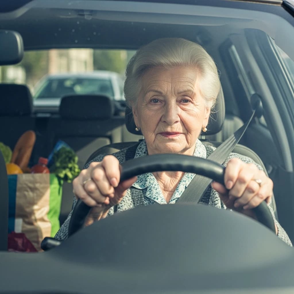 88-letnia Krystyna Loska nadal prowadzi samochód i robi zakupy. Córka zdradza szczegóły ich wspólnego życia