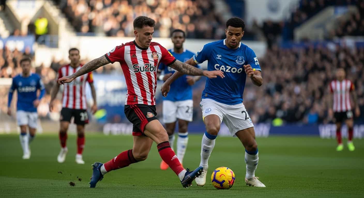 Sunderland podejmuje Everton w emocjonującym starciu Premier League