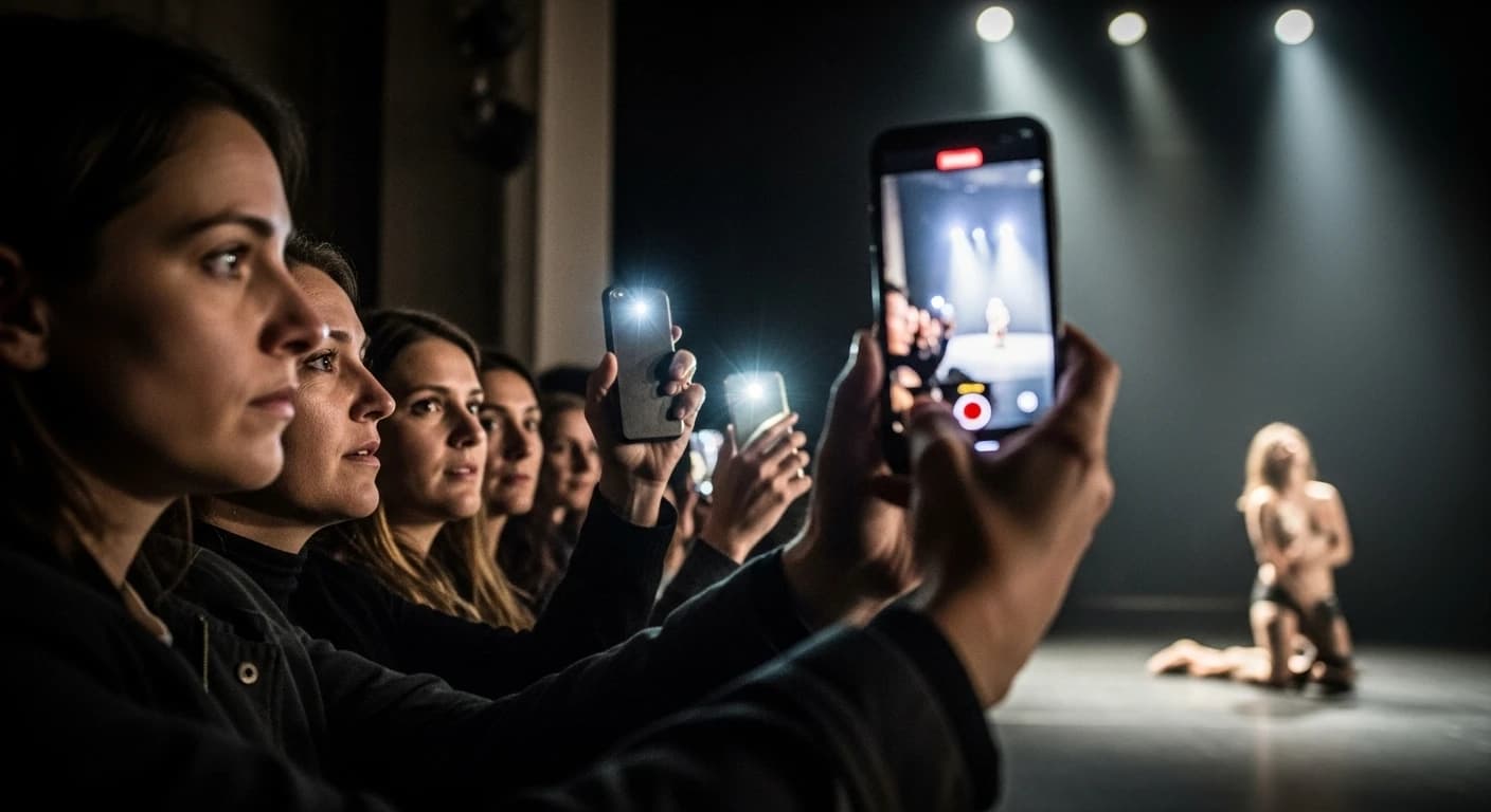 Justyna Bartoszewicz bije na alarm - widzowie nagrywali nagich aktorów podczas spektaklu