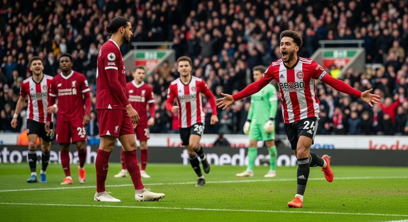 Brentford pokonuje Liverpool 3-2 w sensacyjnym meczu Premier League