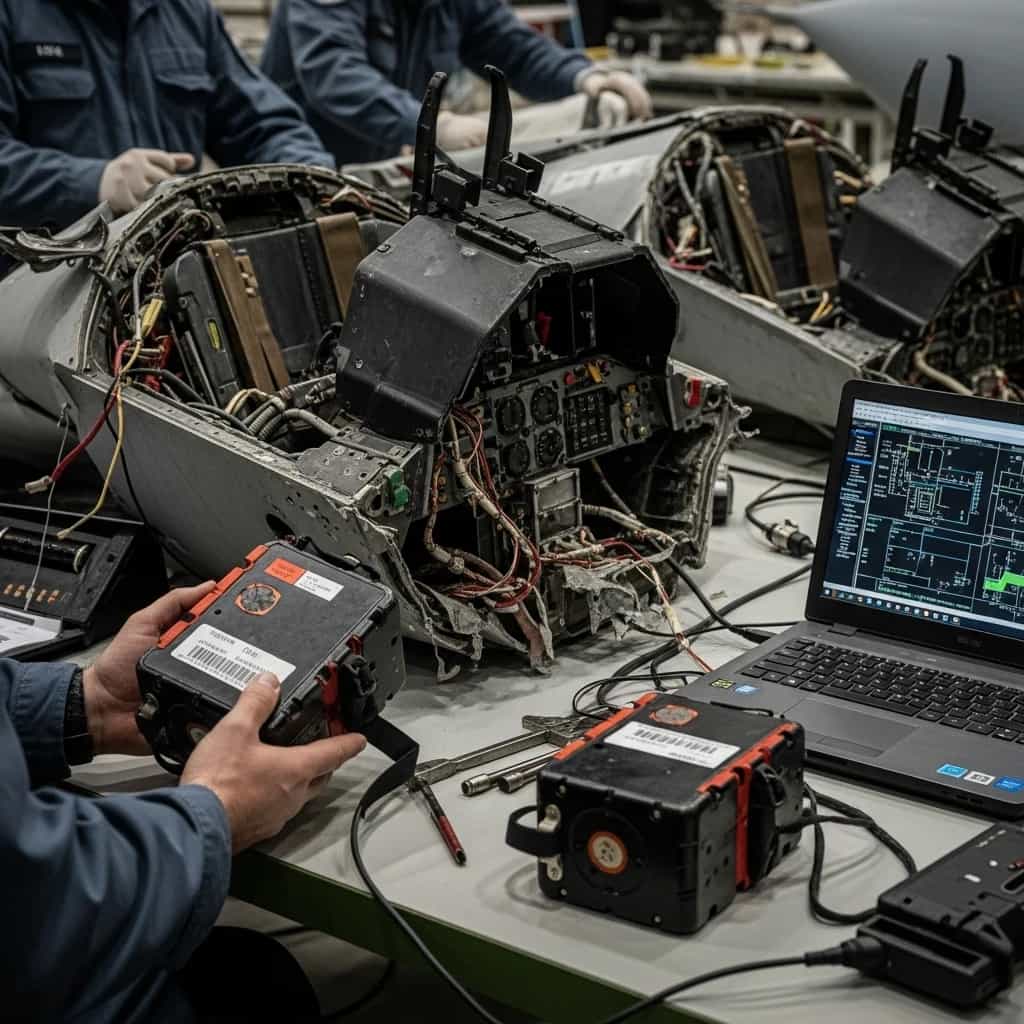 Odczytano dane z czarnych skrzynek F-16 po katastrofie w Radomiu