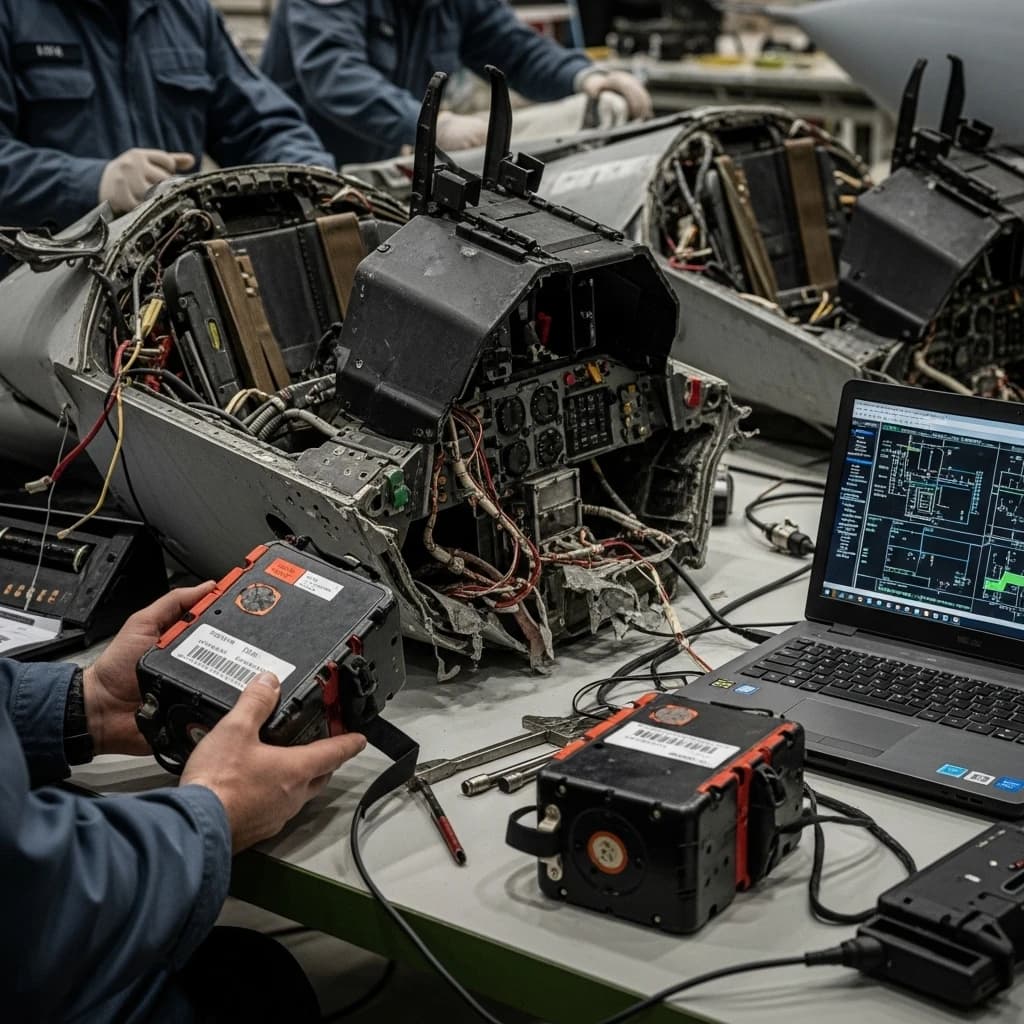 Odczytano dane z czarnych skrzynek F-16 po katastrofie w Radomiu