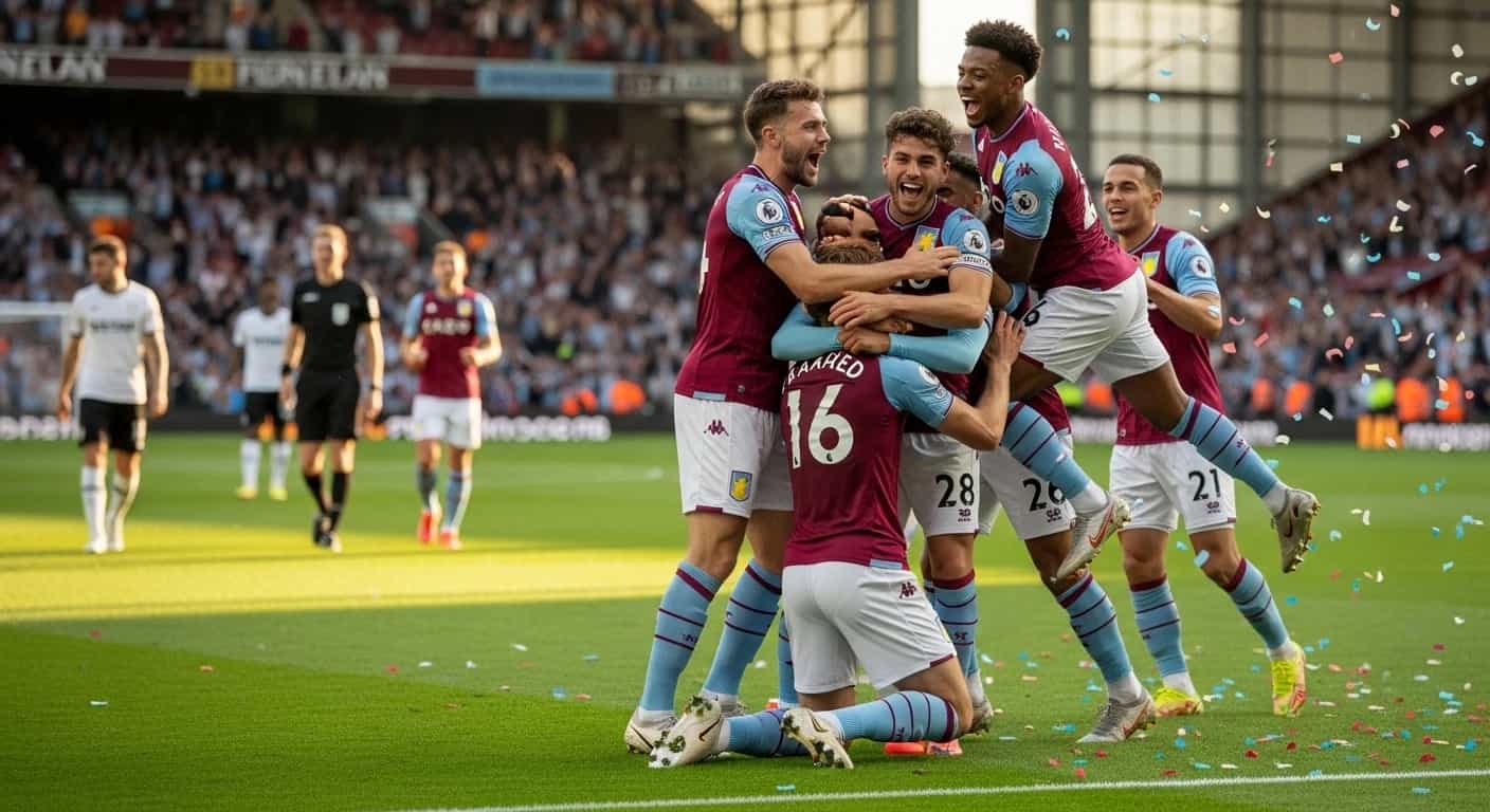 Aston Villa kończy passę porażek dzięki zwycięstwu 3-1 z Fulham